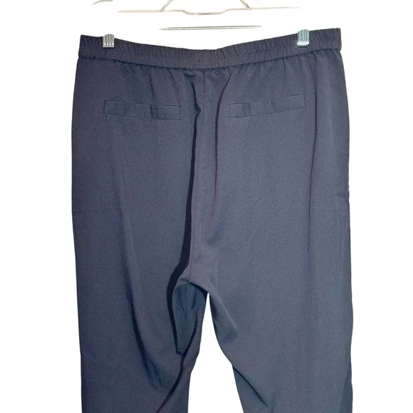 Marine Layer Black Lightweight Elastic Waist Lounge Pants Size Large Athleisure‎ - Picture 6 of 14